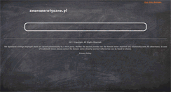 Desktop Screenshot of anonseerotyczne.pl
